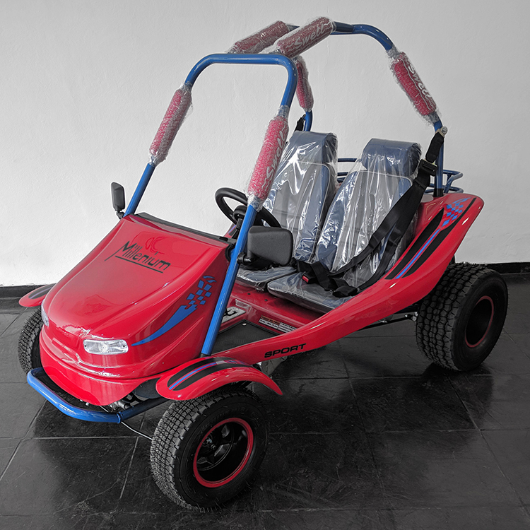 Mini-buggy Flash Millenium Vermelho e Azul