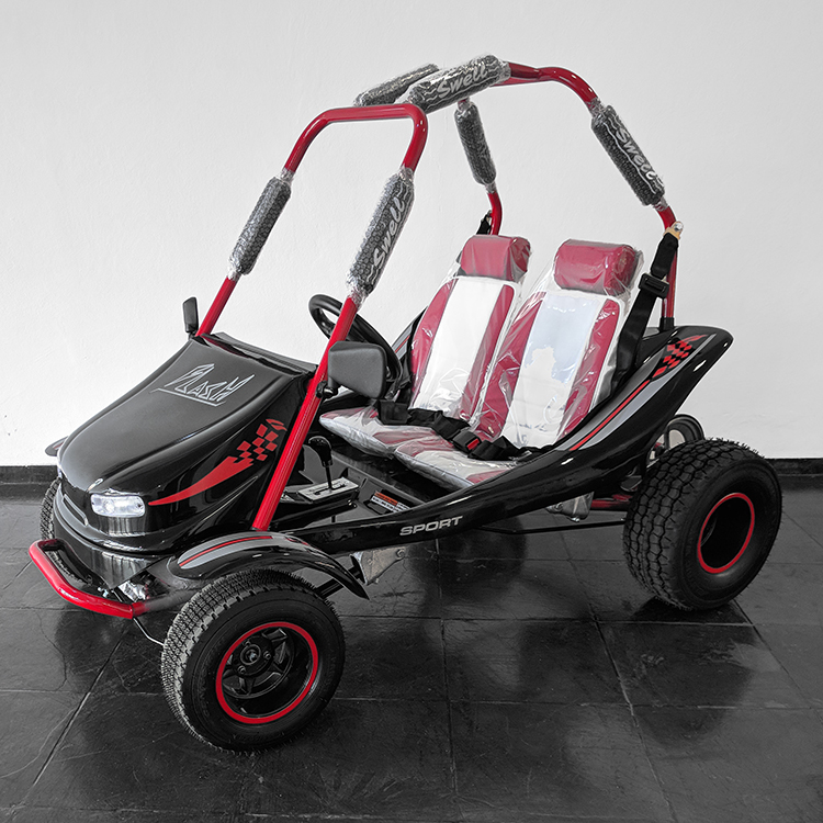 Mini-buggy Swell Flash Preto e Vermelho