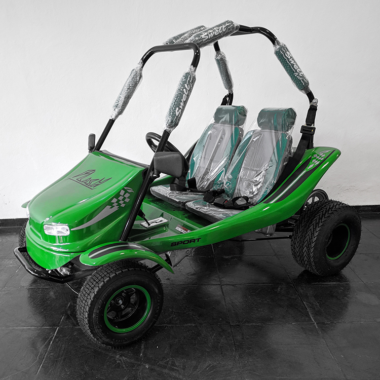 Mini-buggy Flash Verde e Preto